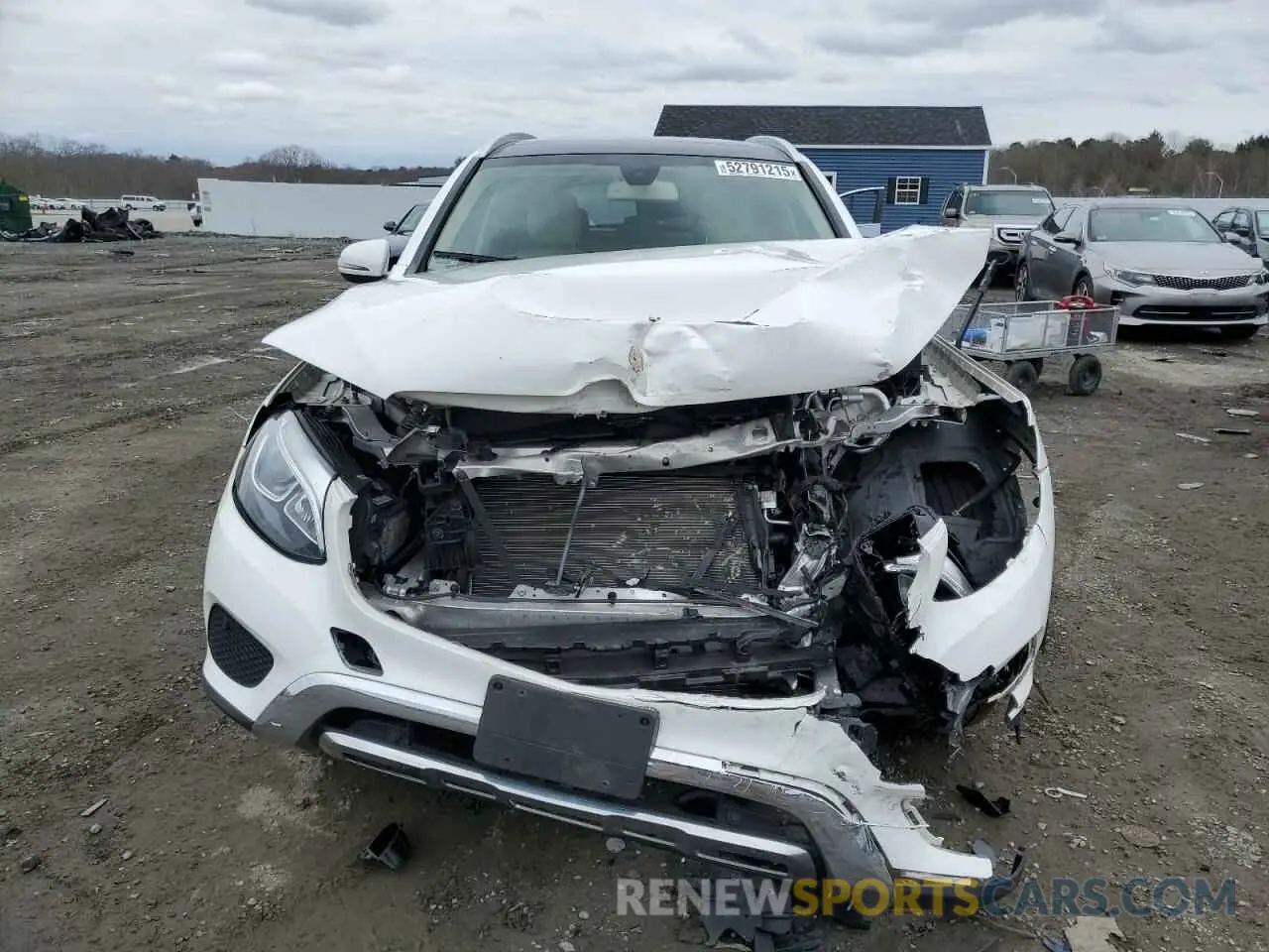 5 Фотография поврежденного автомобиля WDC0G4KB5KF641639 MERCEDES-BENZ GLC-CLASS 2019