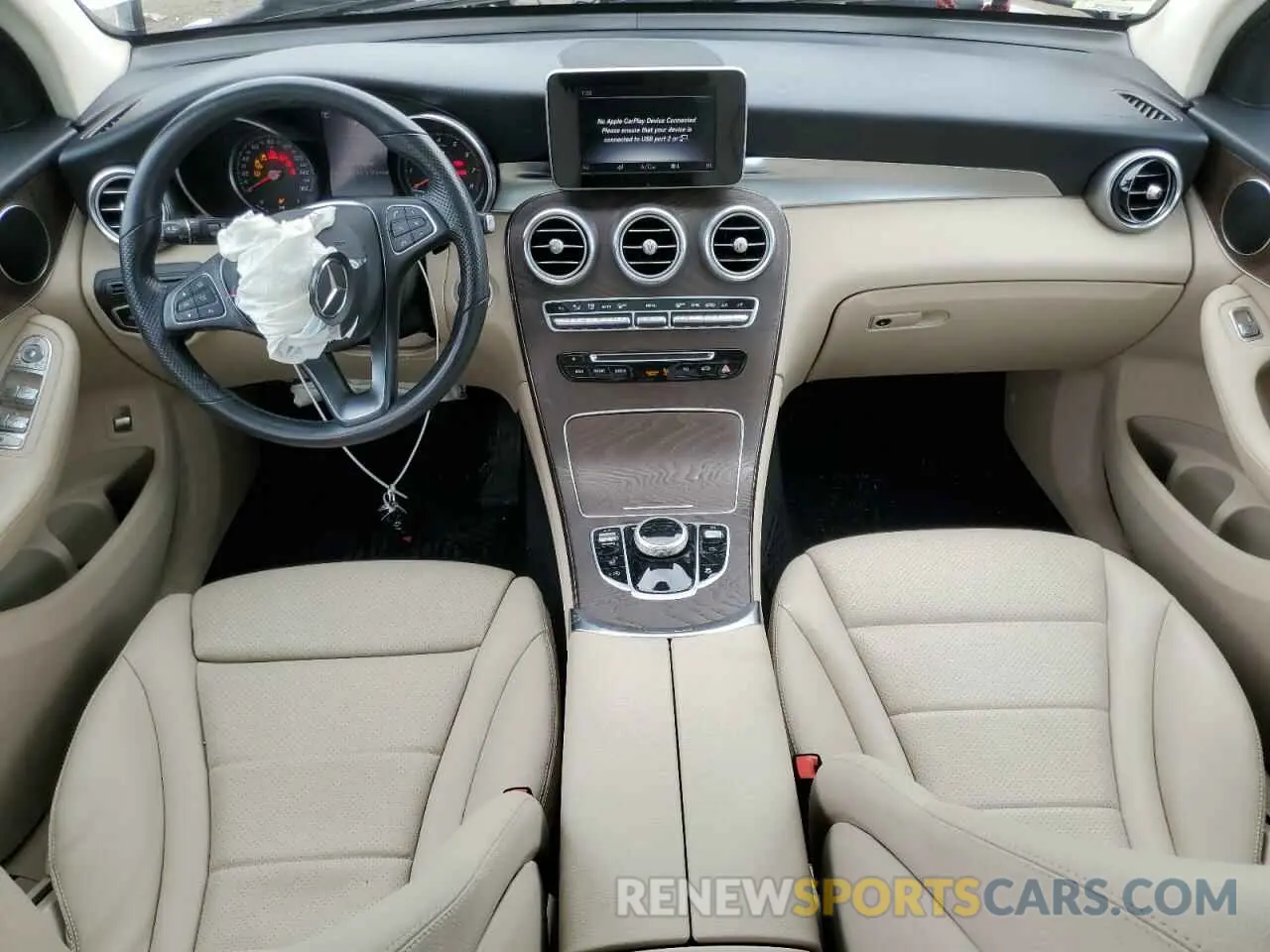 8 Фотография поврежденного автомобиля WDC0G4KB5KF641639 MERCEDES-BENZ GLC-CLASS 2019