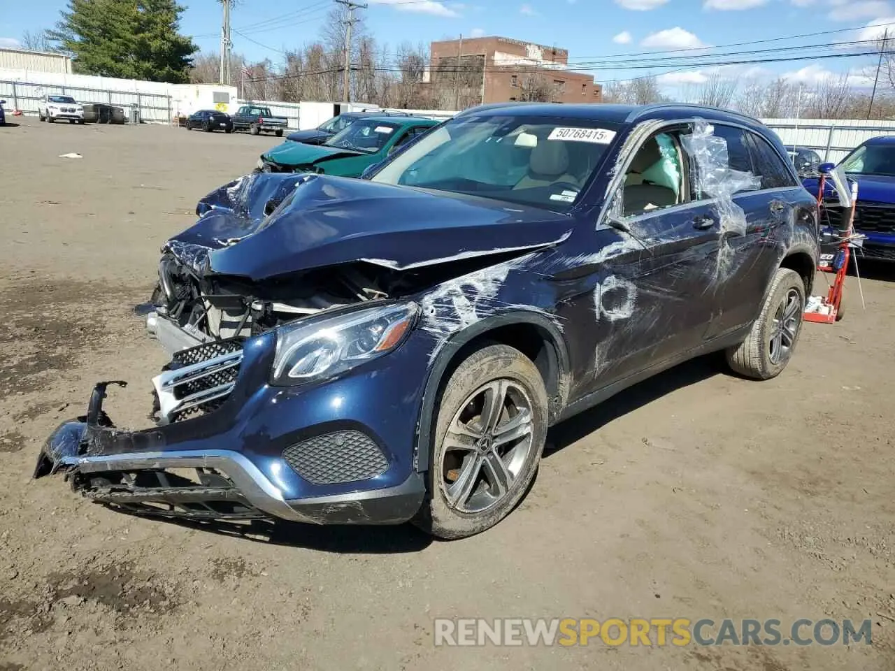 1 Фотография поврежденного автомобиля WDC0G4KB5KV153037 MERCEDES-BENZ GLC-CLASS 2019