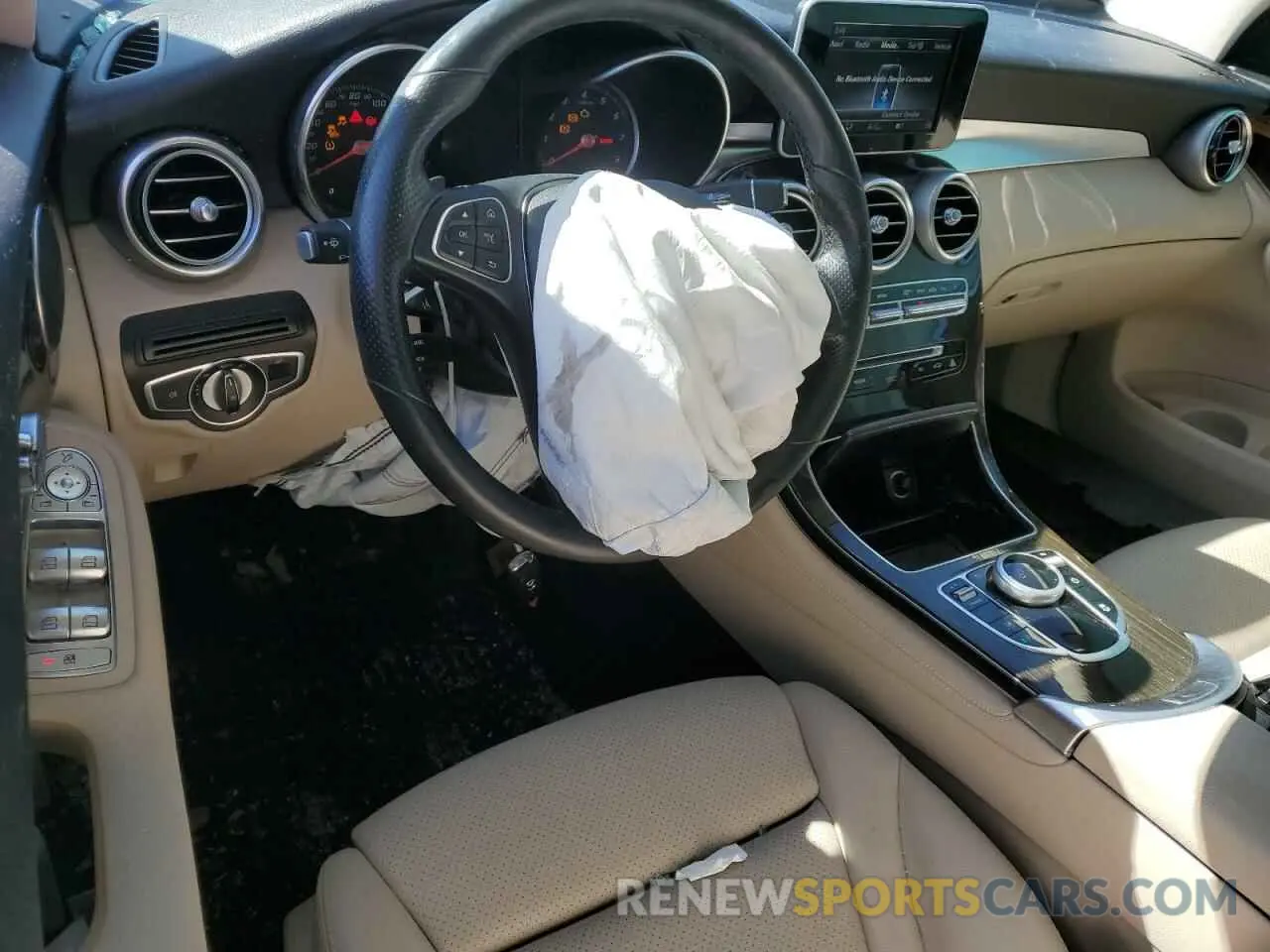 8 Фотография поврежденного автомобиля WDC0G4KB5KV153037 MERCEDES-BENZ GLC-CLASS 2019