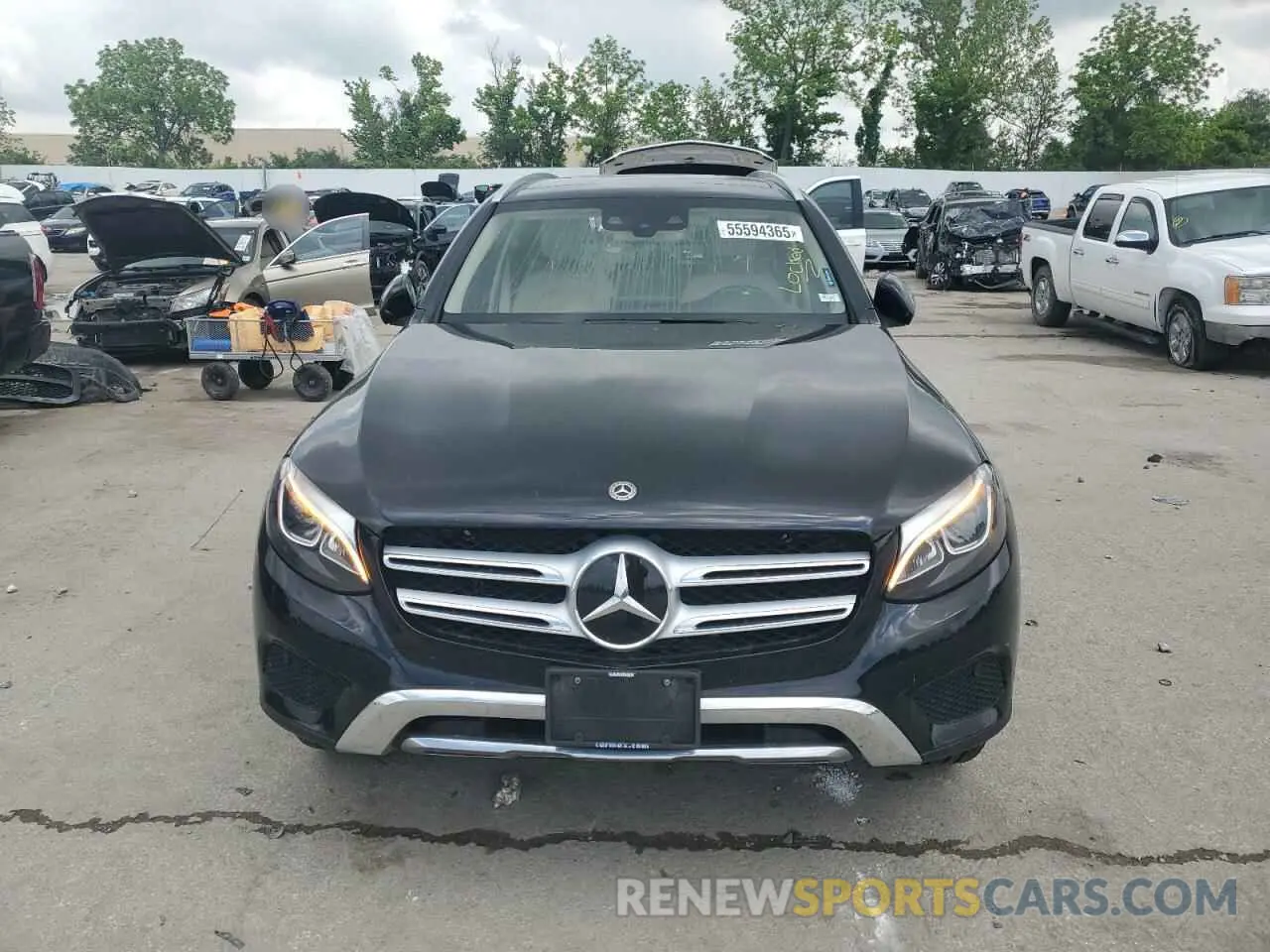 5 Фотография поврежденного автомобиля WDC0G4KB6KF665528 MERCEDES-BENZ GLC-CLASS 2019