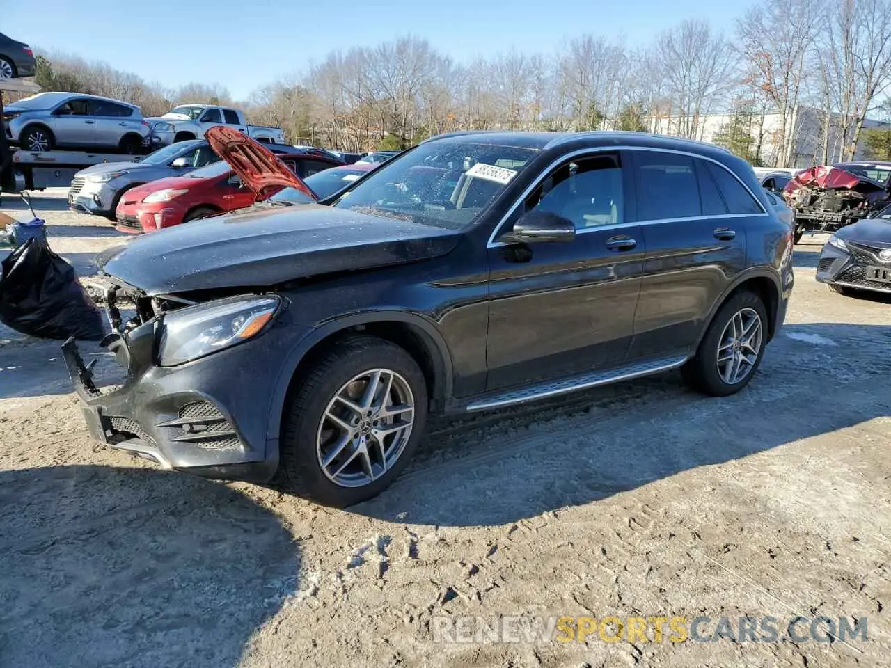 1 Фотография поврежденного автомобиля WDC0G4KB6KV182238 MERCEDES-BENZ GLC-CLASS 2019
