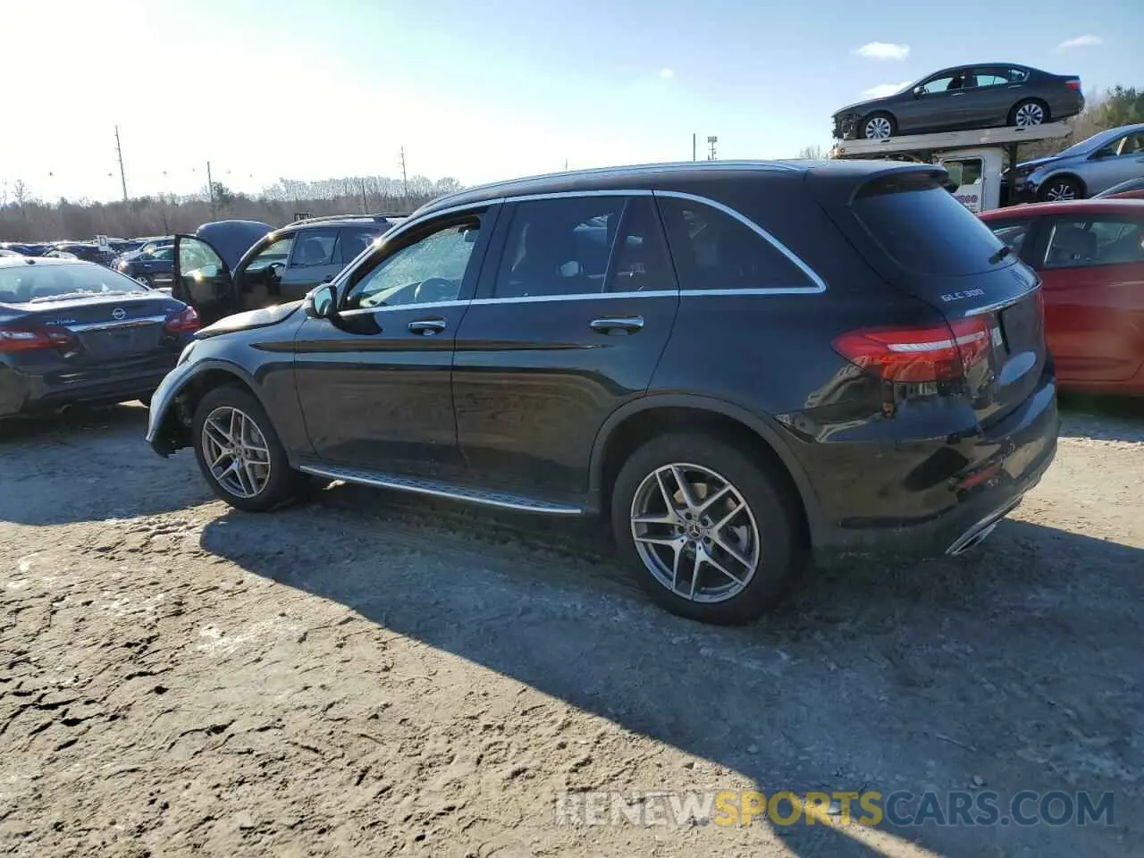 2 Фотография поврежденного автомобиля WDC0G4KB6KV182238 MERCEDES-BENZ GLC-CLASS 2019