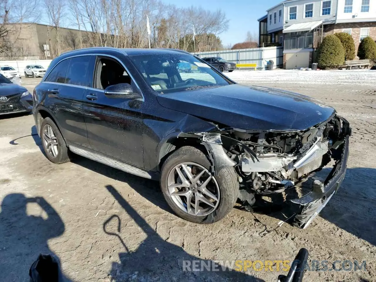4 Фотография поврежденного автомобиля WDC0G4KB6KV182238 MERCEDES-BENZ GLC-CLASS 2019