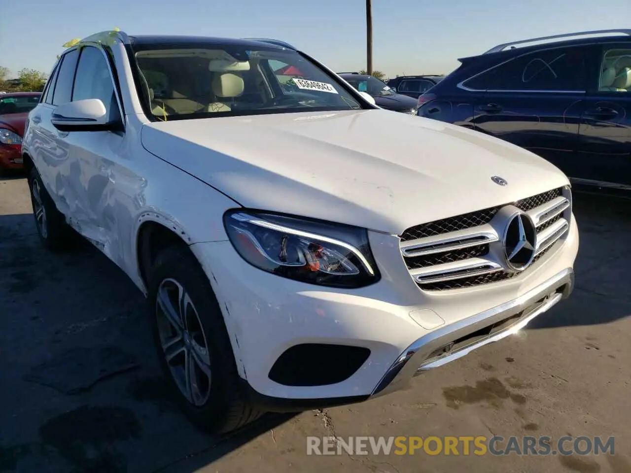 1 Photograph of a damaged car WDC0G4KB7KV171233 MERCEDES-BENZ GLC-CLASS 2019