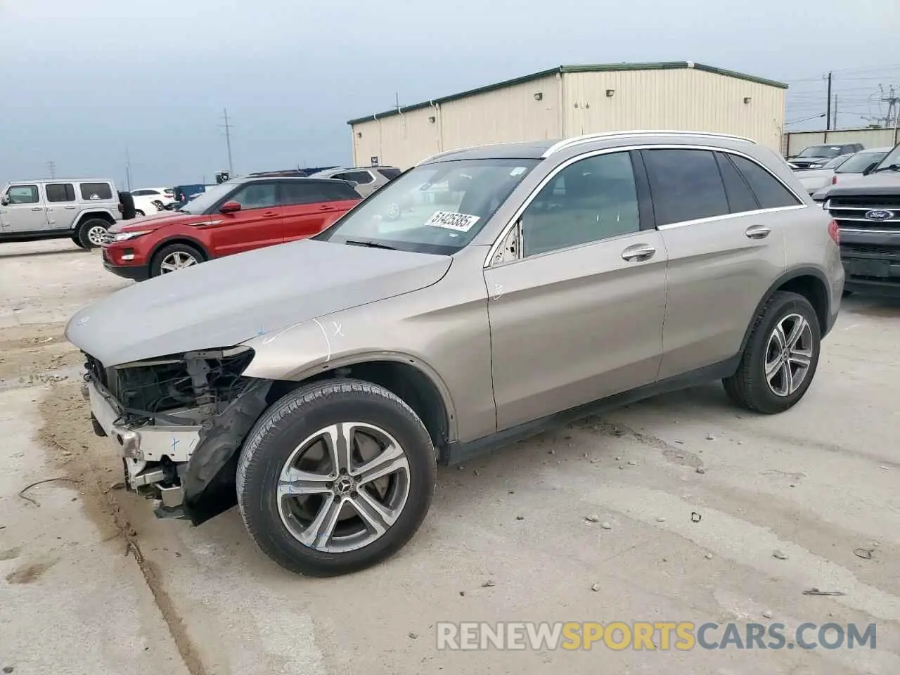 1 Photograph of a damaged car WDC0G4KB8KF667278 MERCEDES-BENZ GLC-CLASS 2019