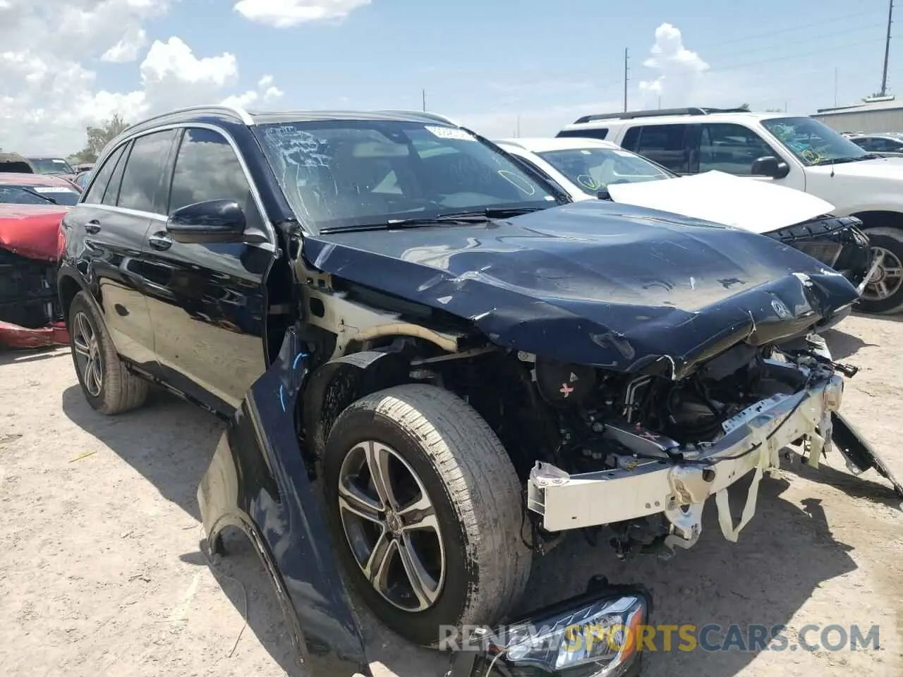 1 Photograph of a damaged car WDC0G4KB8KV195993 MERCEDES-BENZ GLC-CLASS 2019