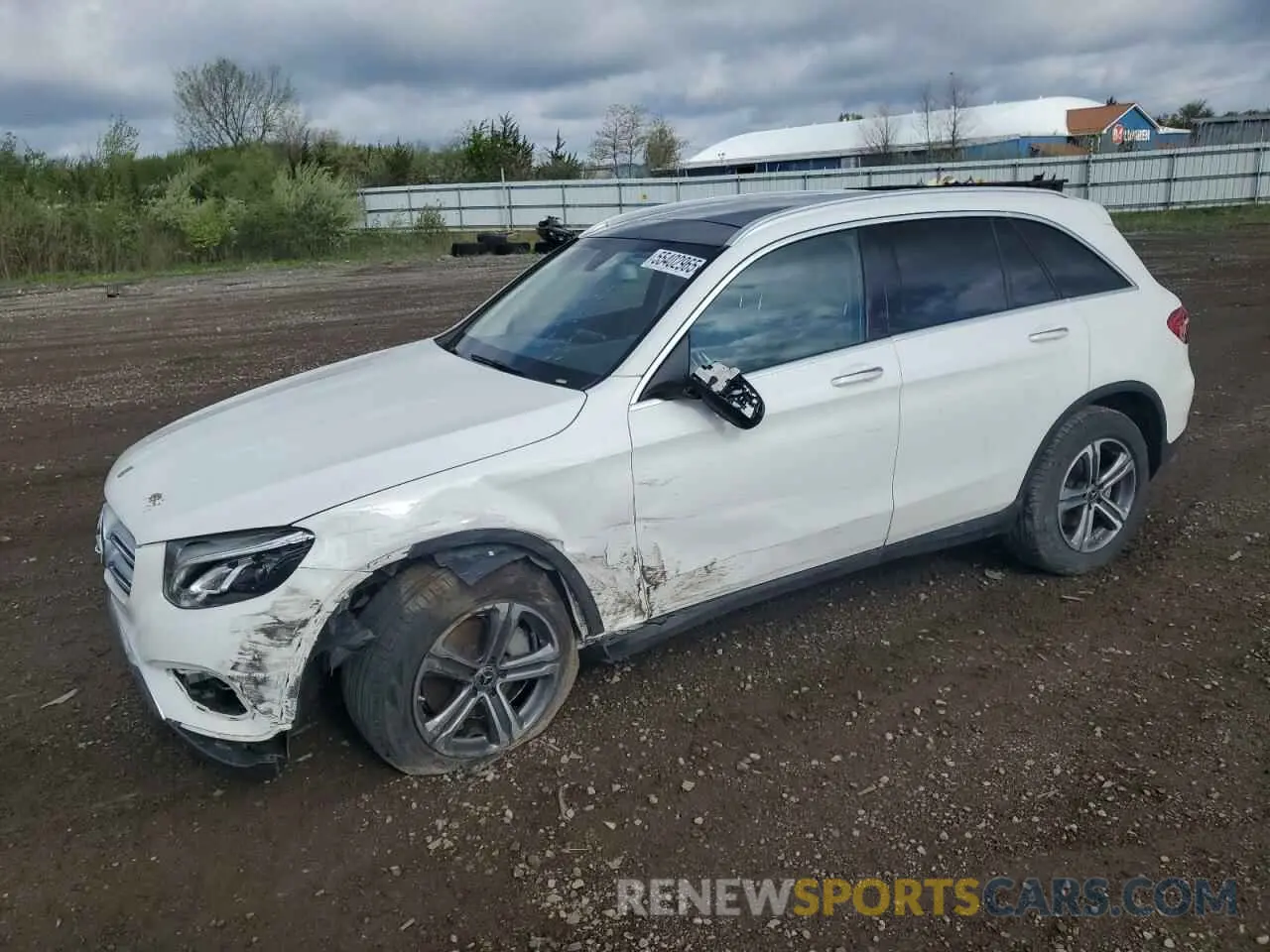 1 Фотография поврежденного автомобиля WDC0G4KB9KV161416 MERCEDES-BENZ GLC-CLASS 2019