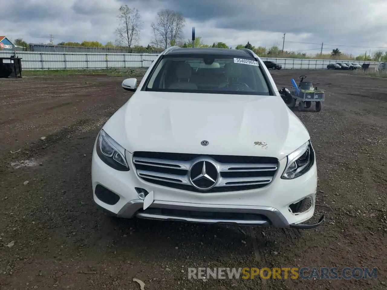 5 Фотография поврежденного автомобиля WDC0G4KB9KV161416 MERCEDES-BENZ GLC-CLASS 2019
