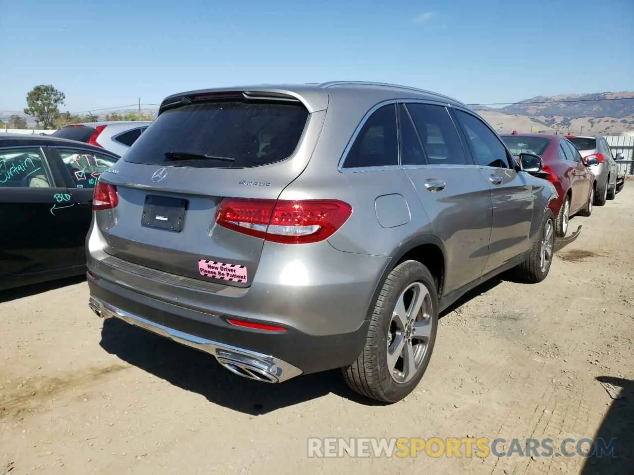 4 Photograph of a damaged car WDC0G4KB9KV182007 MERCEDES-BENZ GLC-CLASS 2019