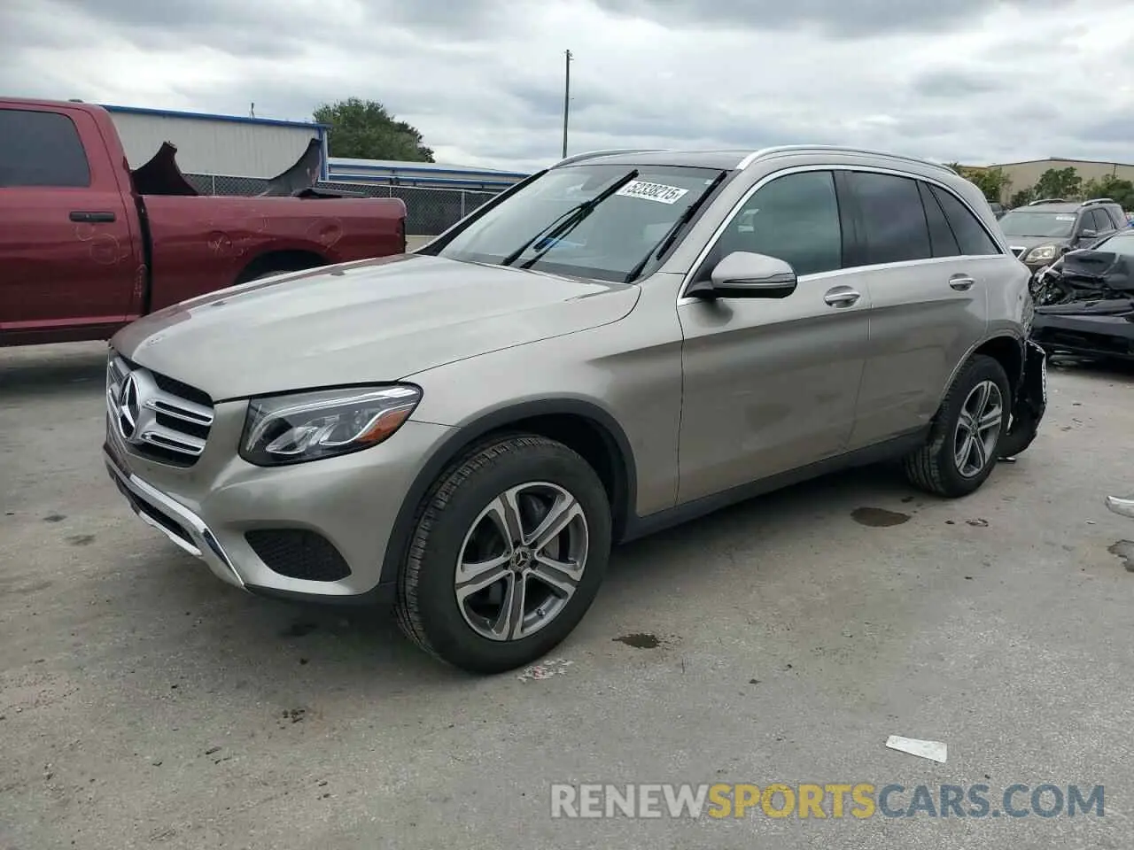 1 Фотография поврежденного автомобиля WDC0G4KBXKF624867 MERCEDES-BENZ GLC-CLASS 2019