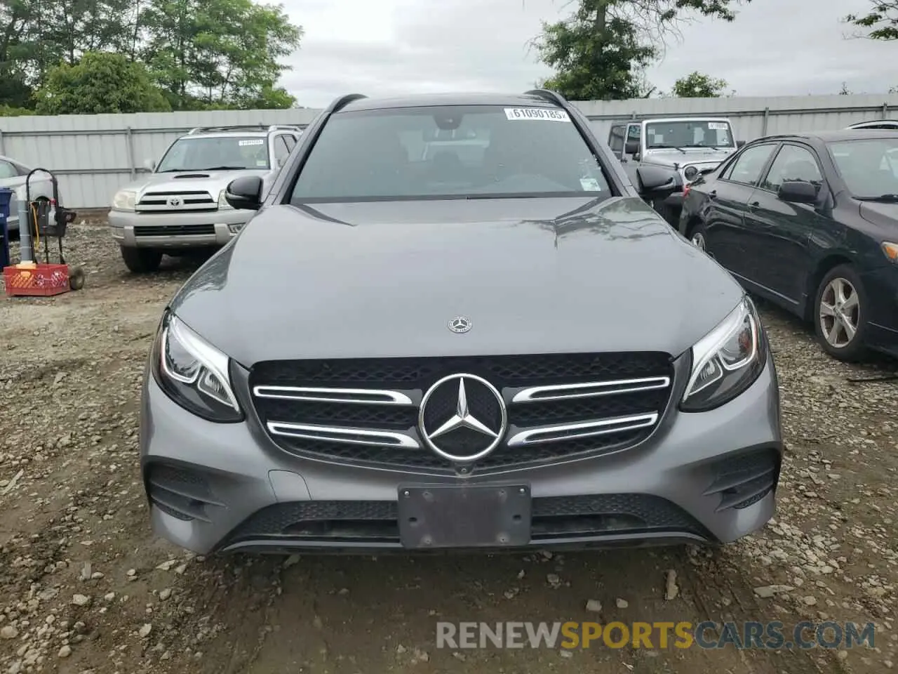 5 Photograph of a damaged car WDC0G4KBXKV147685 MERCEDES-BENZ GLC-CLASS 2019