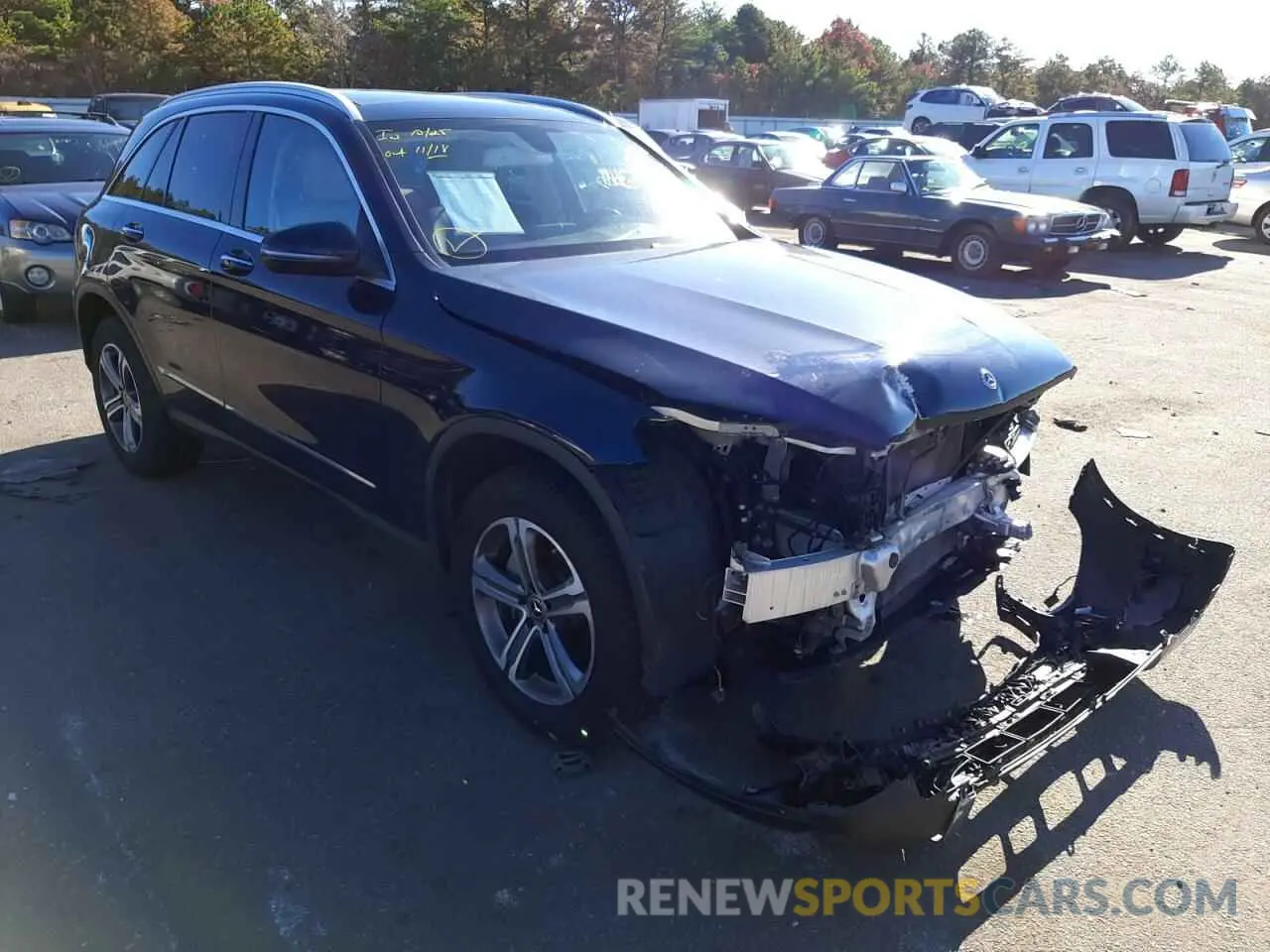 1 Photograph of a damaged car WDC0G4KBXKV156032 MERCEDES-BENZ GLC-CLASS 2019