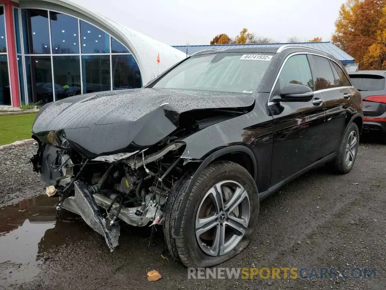 2 Фотография поврежденного автомобиля WDC0G5EB3KF500070 MERCEDES-BENZ GLC-CLASS 2019