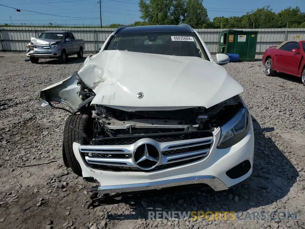 5 Photograph of a damaged car WDC0G5EB3KF564920 MERCEDES-BENZ GLC-CLASS 2019