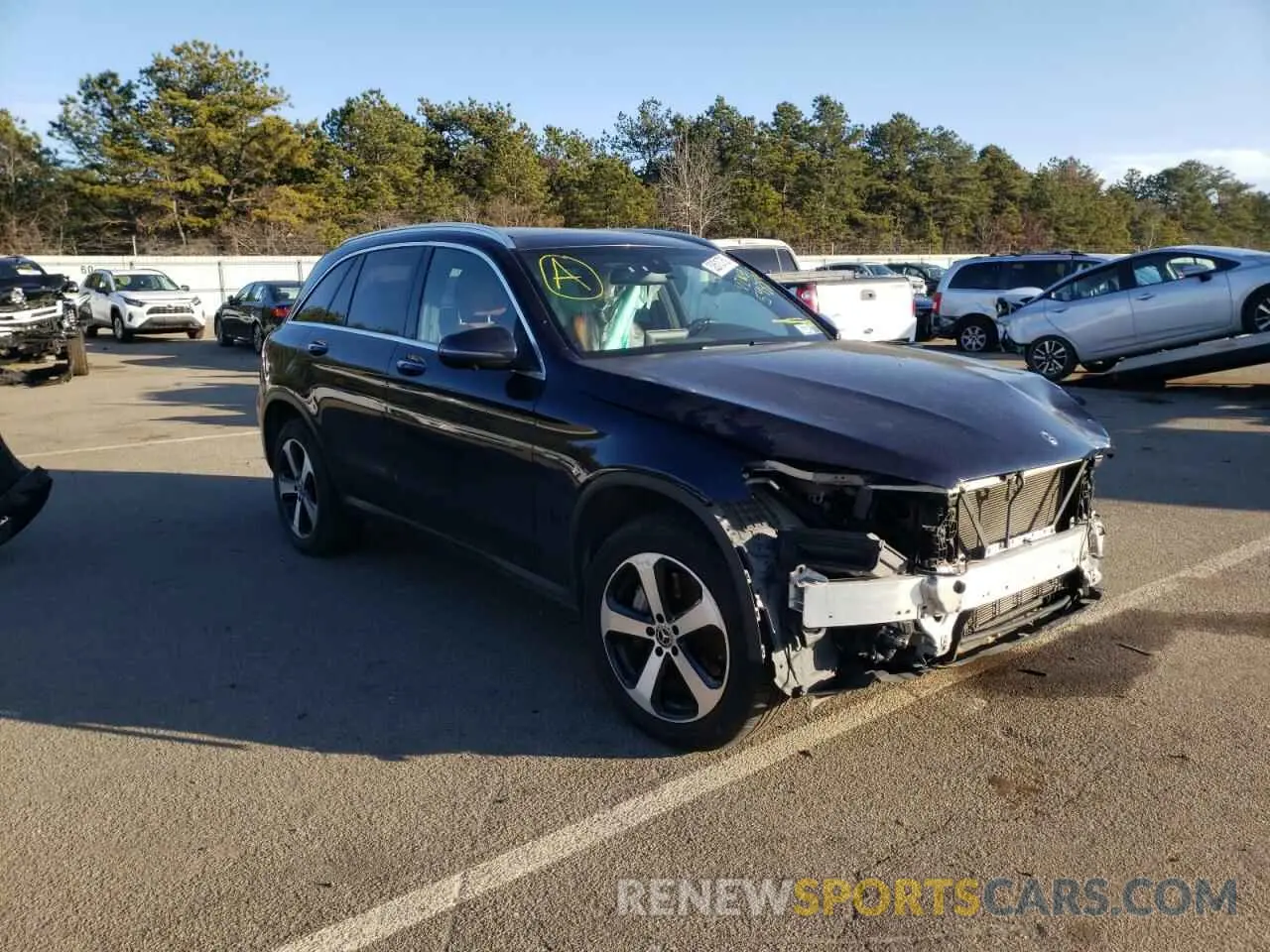1 Photograph of a damaged car WDC0G5EB5KF598843 MERCEDES-BENZ GLC-CLASS 2019