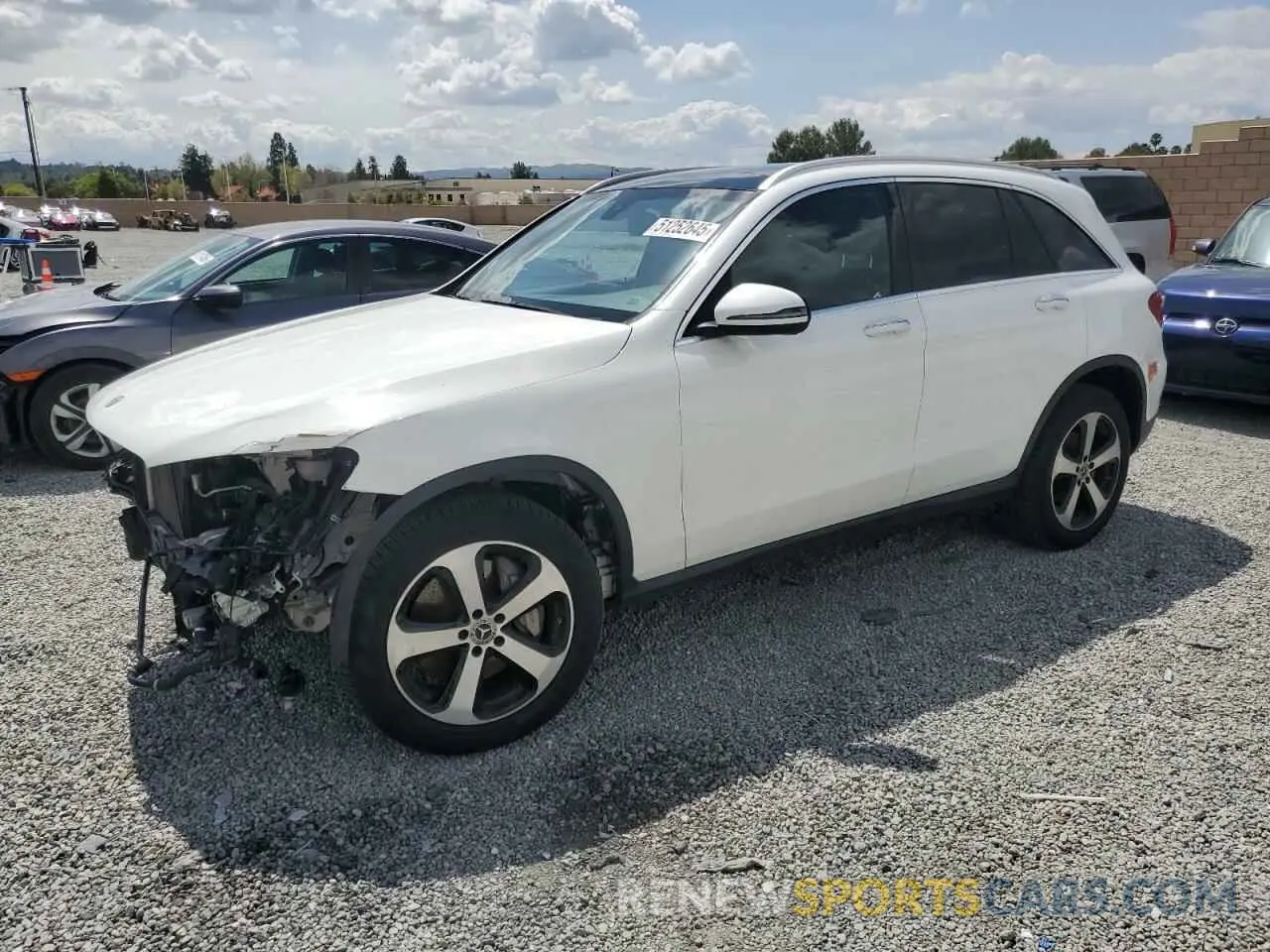 1 Фотография поврежденного автомобиля WDC0G5EB6KF549571 MERCEDES-BENZ GLC-CLASS 2019