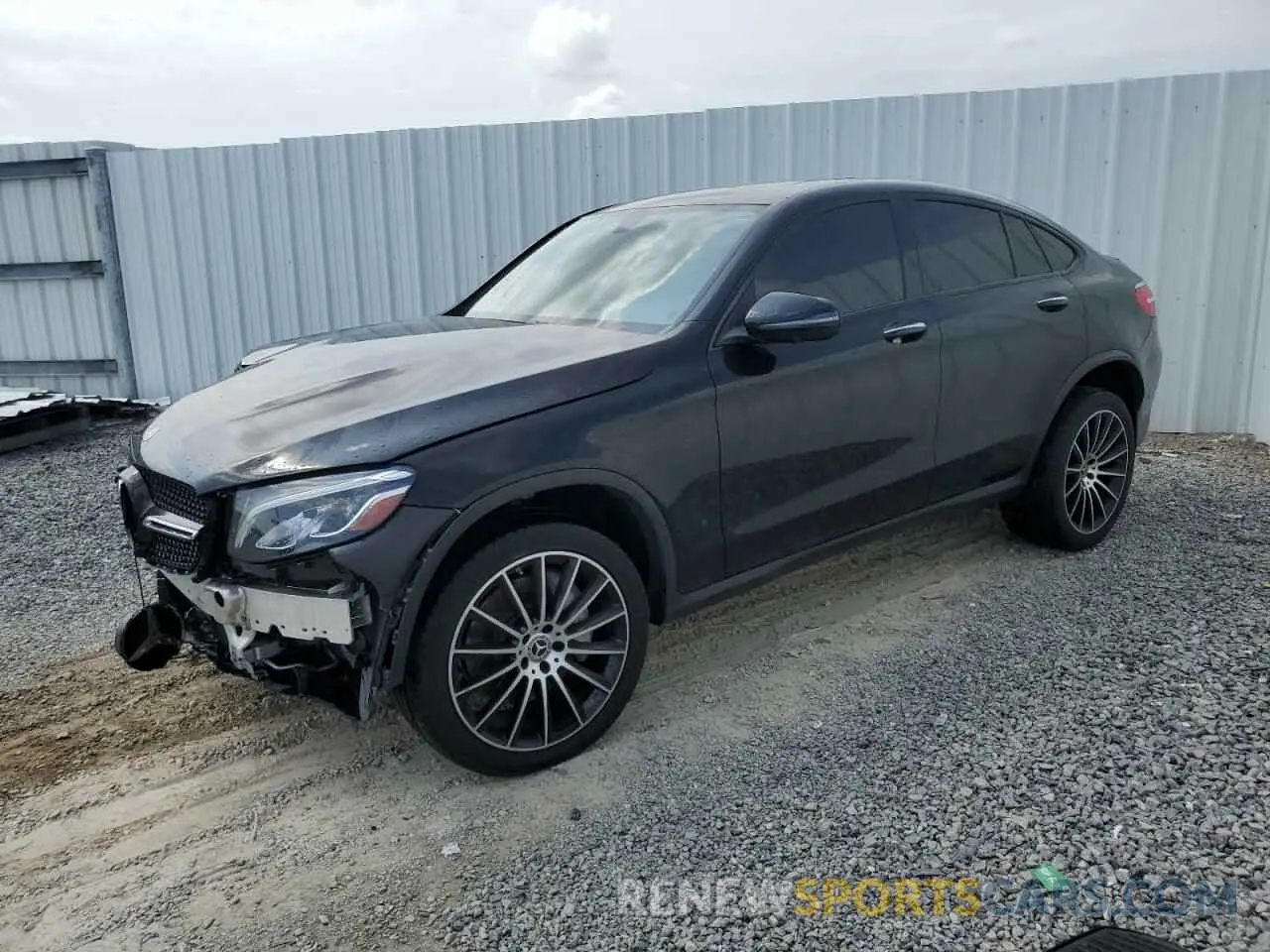 1 Photograph of a damaged car WDC0J4KB0KF536377 MERCEDES-BENZ GLC-CLASS 2019