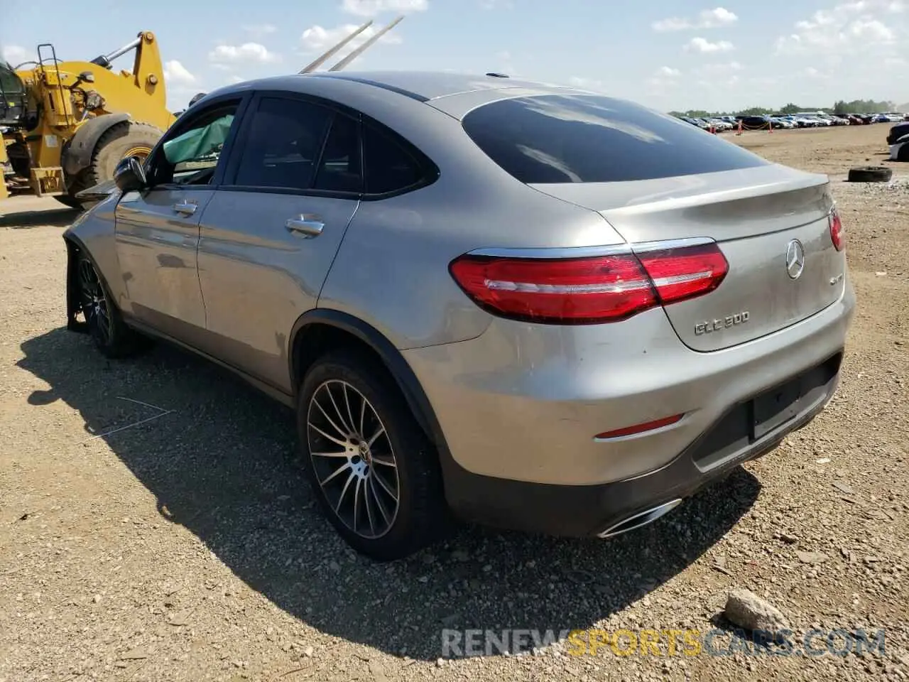 2 Photograph of a damaged car WDC0J4KB2KF569428 MERCEDES-BENZ GLC-CLASS 2019