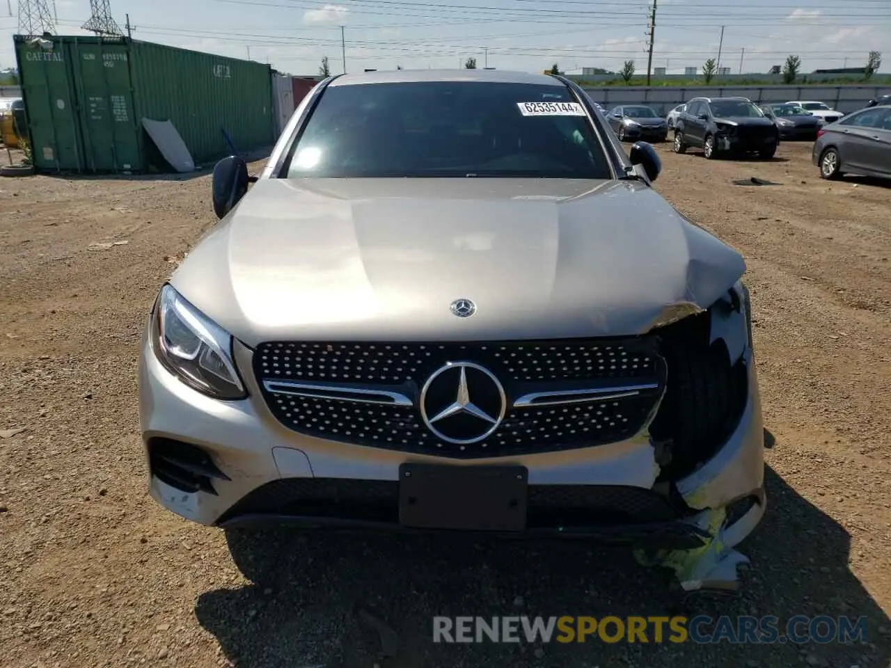 5 Photograph of a damaged car WDC0J4KB2KF569428 MERCEDES-BENZ GLC-CLASS 2019