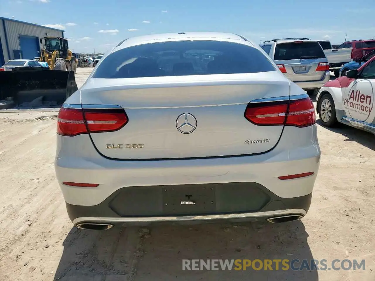 6 Фотография поврежденного автомобиля WDC0J4KB2KF606042 MERCEDES-BENZ GLC-CLASS 2019