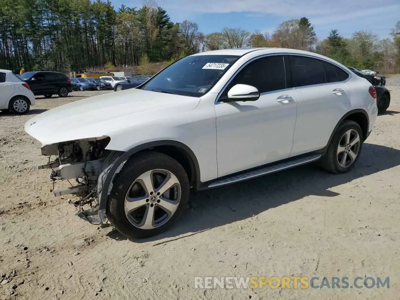 1 Photograph of a damaged car WDC0J4KB6KF562028 MERCEDES-BENZ GLC-CLASS 2019