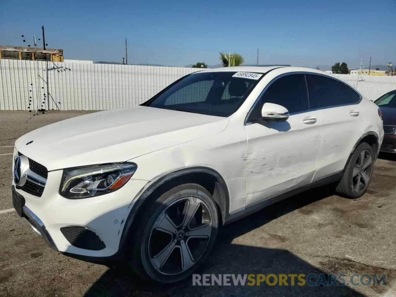 1 Фотография поврежденного автомобиля WDC0J4KB7KF627632 MERCEDES-BENZ GLC-CLASS 2019