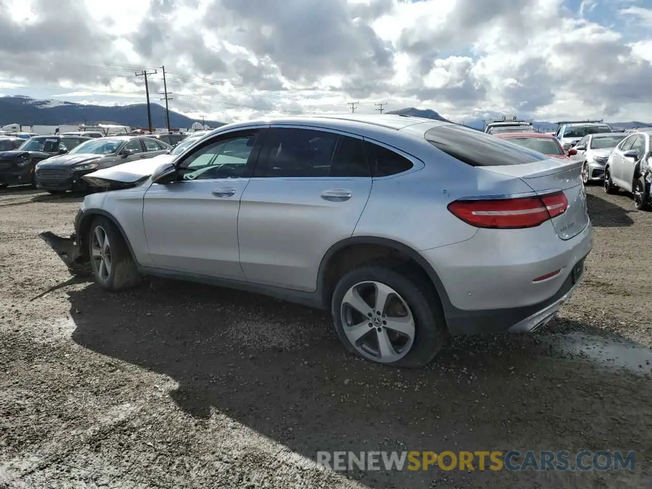 2 Фотография поврежденного автомобиля WDC0J4KB8KF577694 MERCEDES-BENZ GLC-CLASS 2019