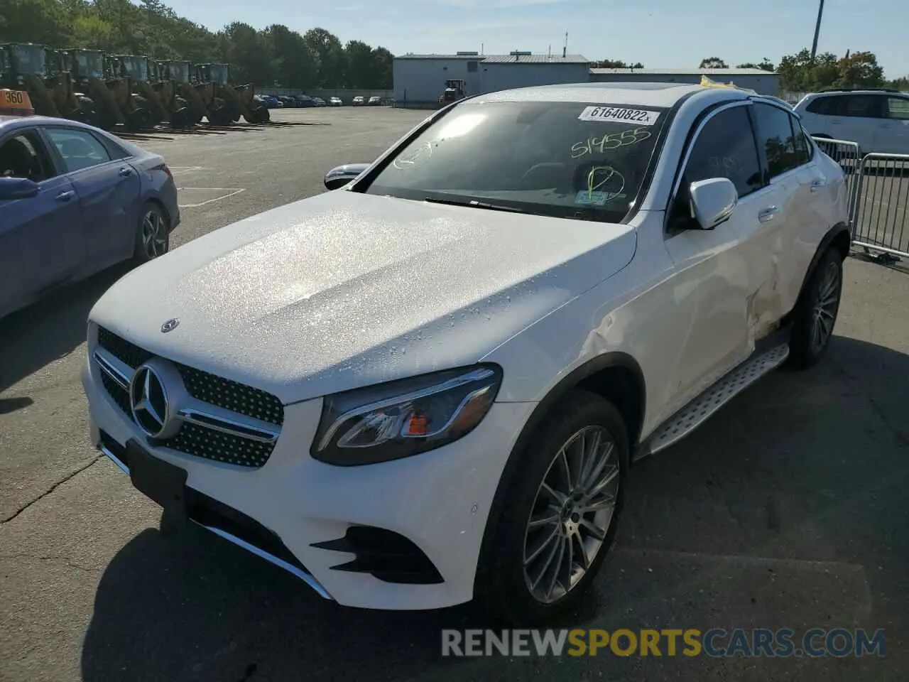 2 Photograph of a damaged car WDC0J4KB9KF514555 MERCEDES-BENZ GLC-CLASS 2019