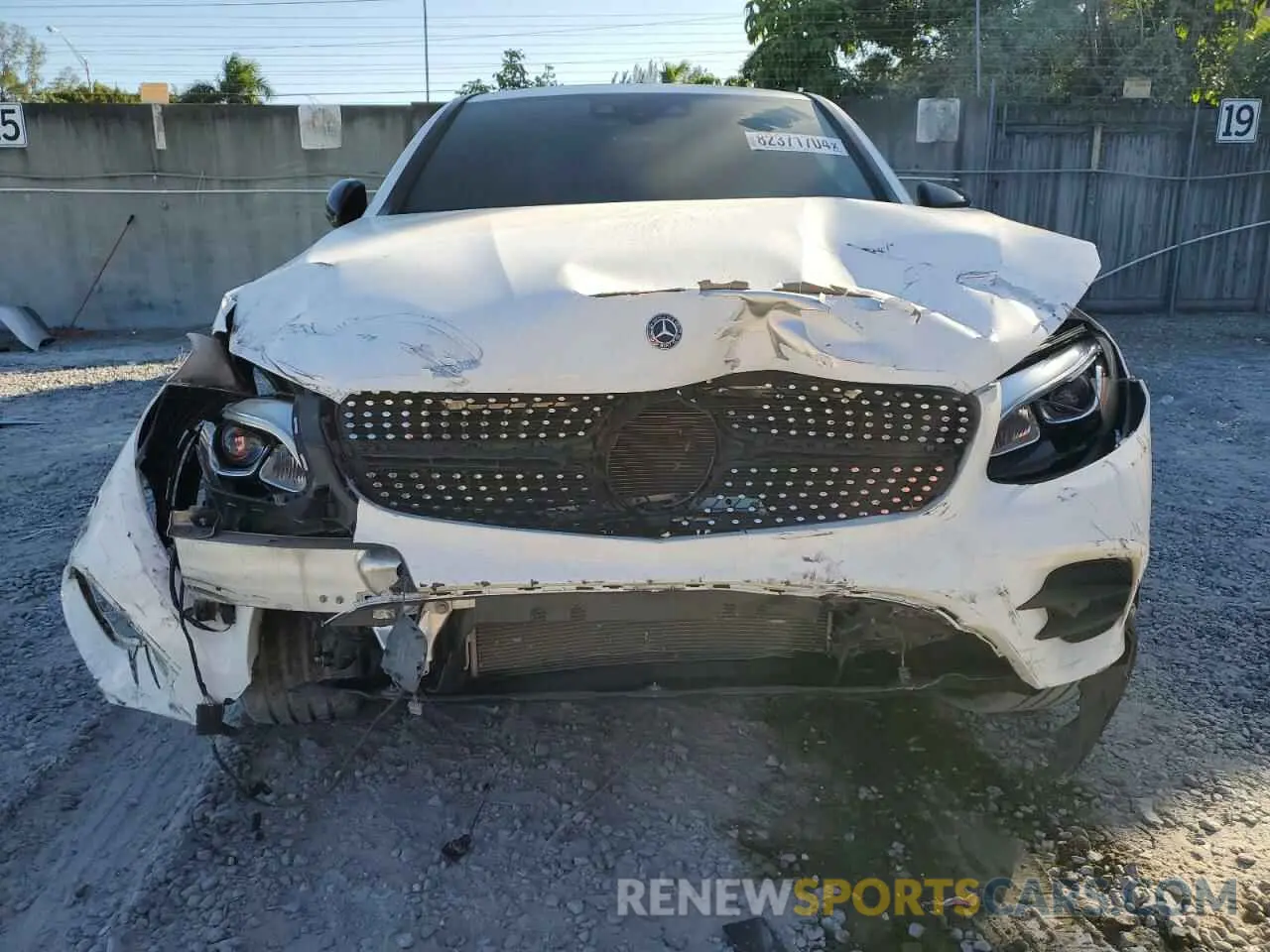 5 Фотография поврежденного автомобиля WDC0J4KB9KF624621 MERCEDES-BENZ GLC-CLASS 2019