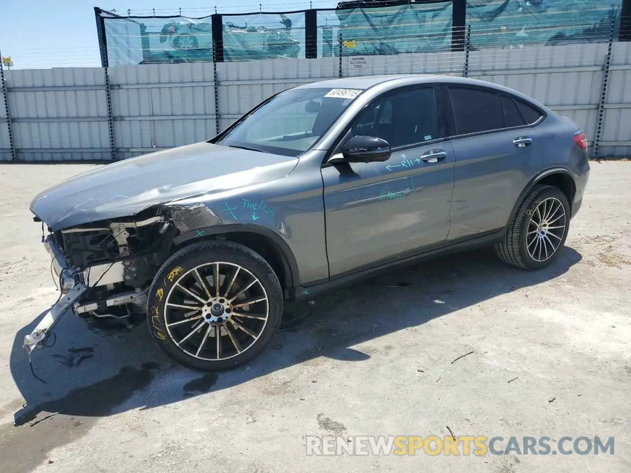 1 Фотография поврежденного автомобиля WDC0J4KB9KF664150 MERCEDES-BENZ GLC-CLASS 2019