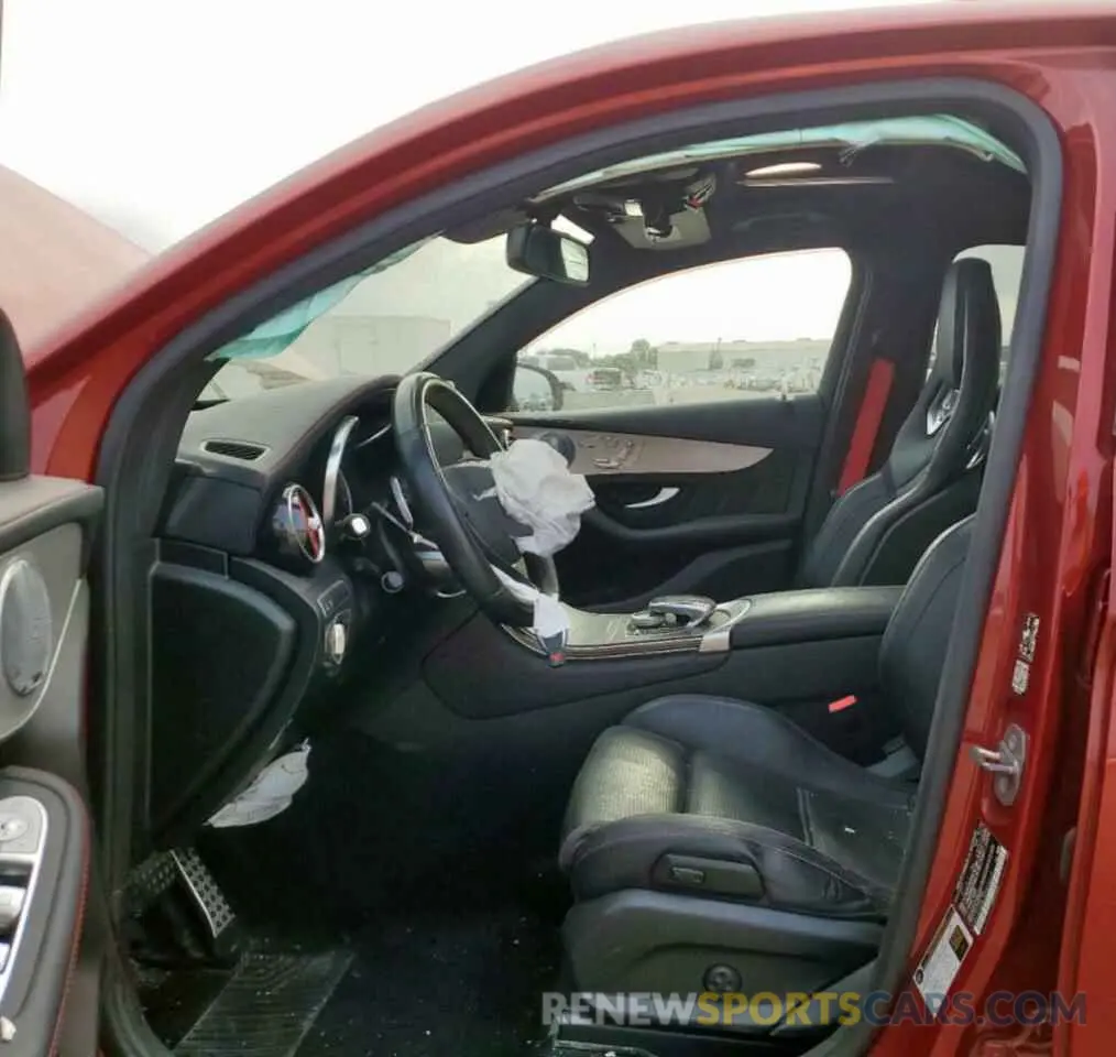 7 Фотография поврежденного автомобиля WDC0J6EB2KF494219 MERCEDES-BENZ GLC-CLASS 2019