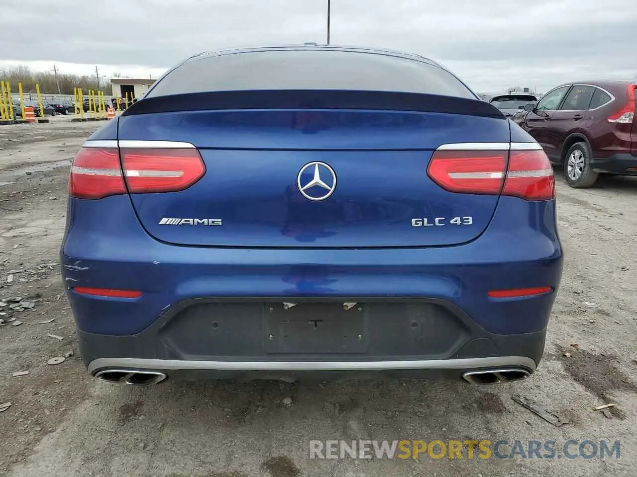 6 Photograph of a damaged car WDC0J6EB3KF625058 MERCEDES-BENZ GLC-CLASS 2019