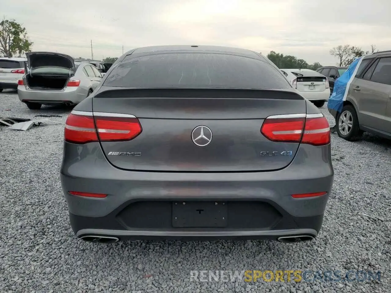 6 Фотография поврежденного автомобиля WDC0J6EB5KF499723 MERCEDES-BENZ GLC-CLASS 2019