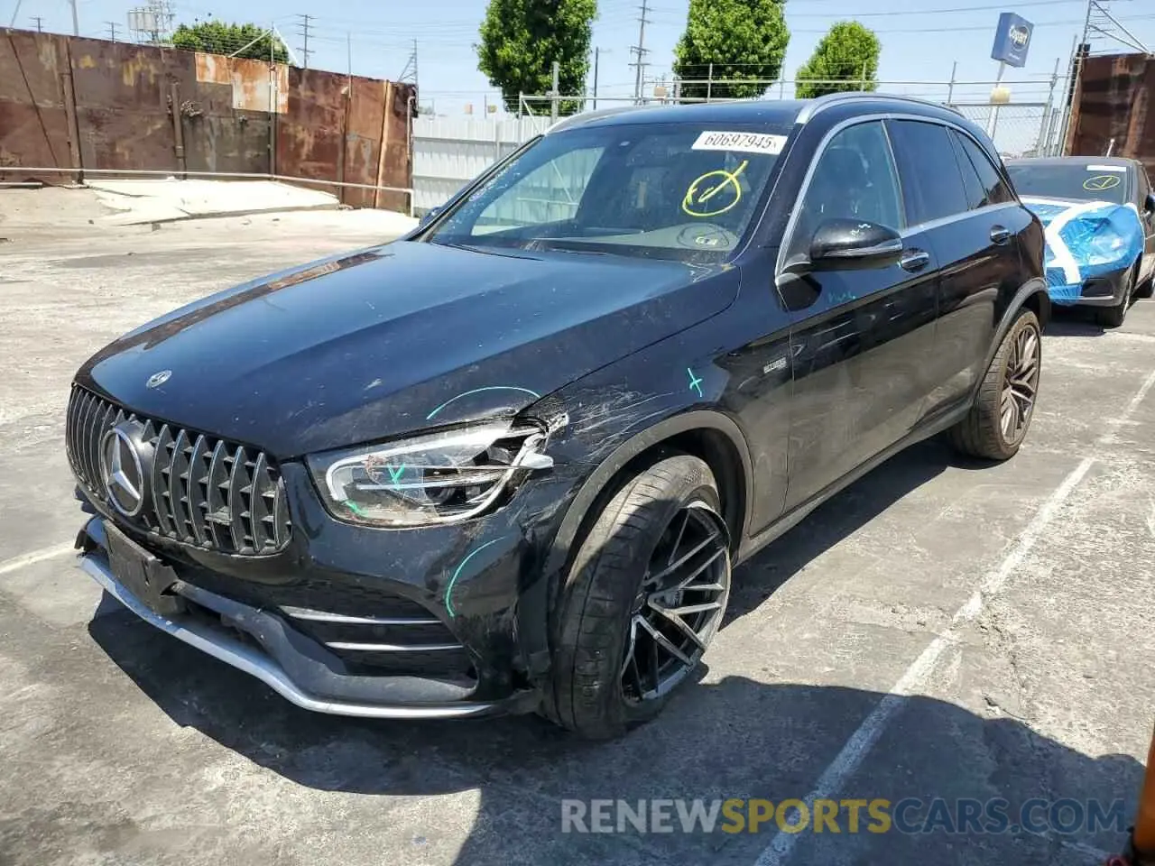 1 Фотография поврежденного автомобиля W1N0G6EB7LV233074 MERCEDES-BENZ GLC-CLASS 2020