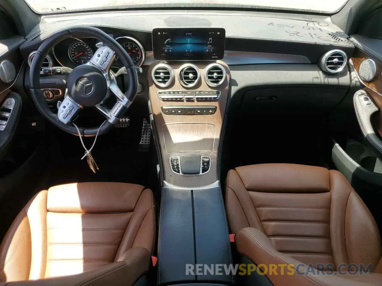 8 Фотография поврежденного автомобиля W1N0G6EB7LV233074 MERCEDES-BENZ GLC-CLASS 2020