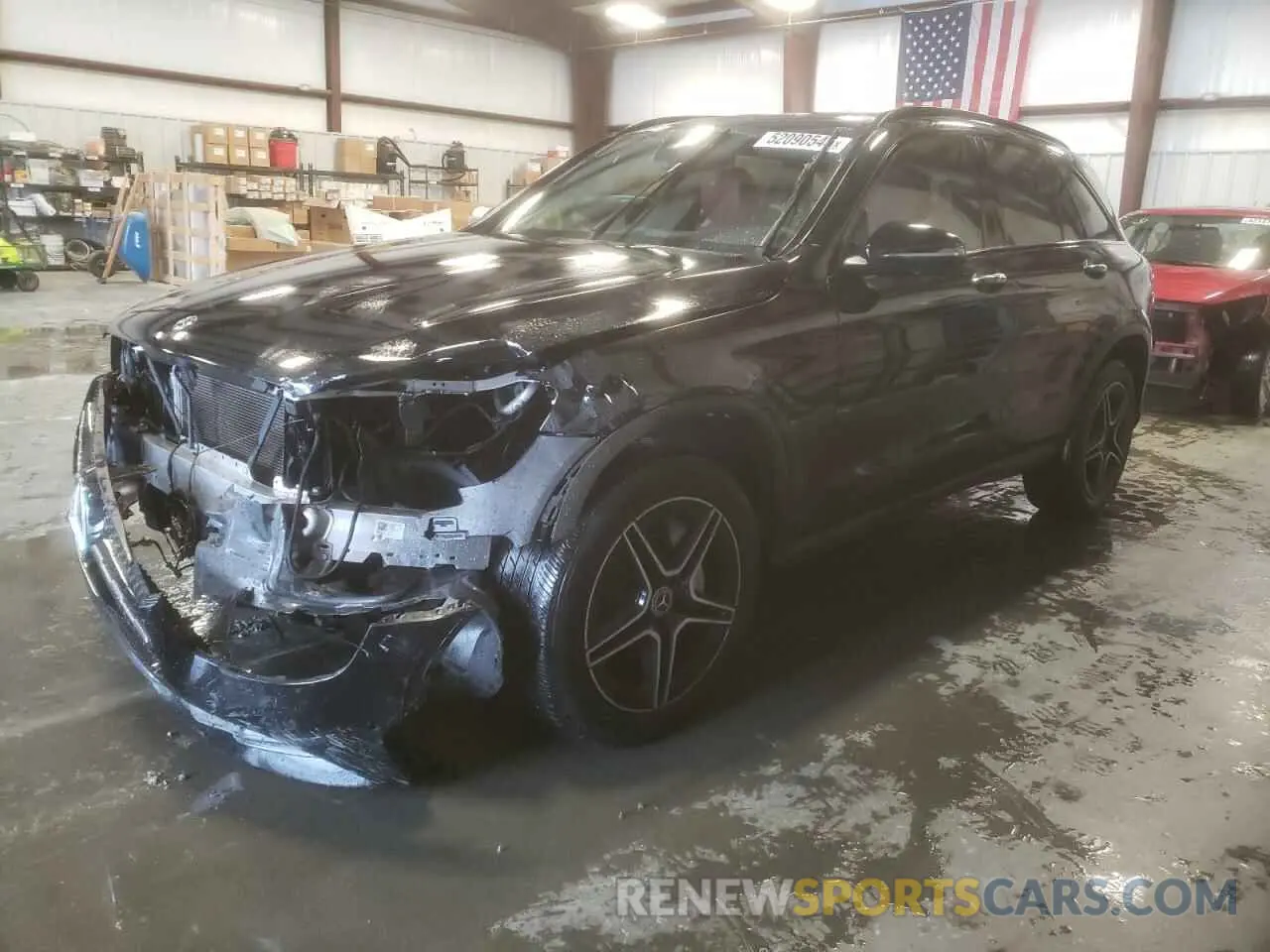 1 Photograph of a damaged car W1N0G8DB0LF864353 MERCEDES-BENZ GLC-CLASS 2020