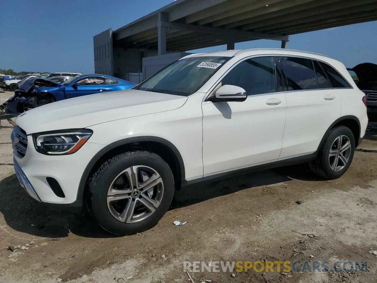 1 Фотография поврежденного автомобиля W1N0G8DB2LF776694 MERCEDES-BENZ GLC-CLASS 2020