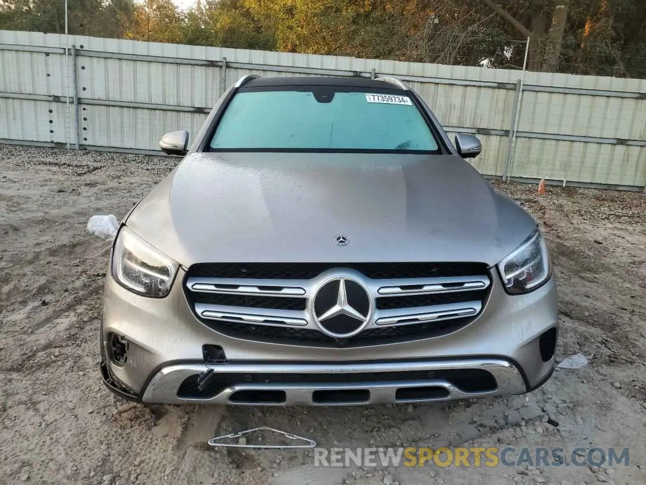 5 Фотография поврежденного автомобиля W1N0G8DB3LF831752 MERCEDES-BENZ GLC-CLASS 2020