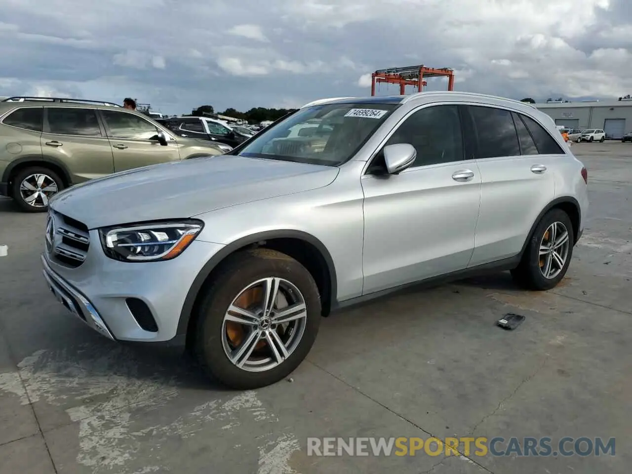 1 Photograph of a damaged car W1N0G8DB7LF803520 MERCEDES-BENZ GLC-CLASS 2020