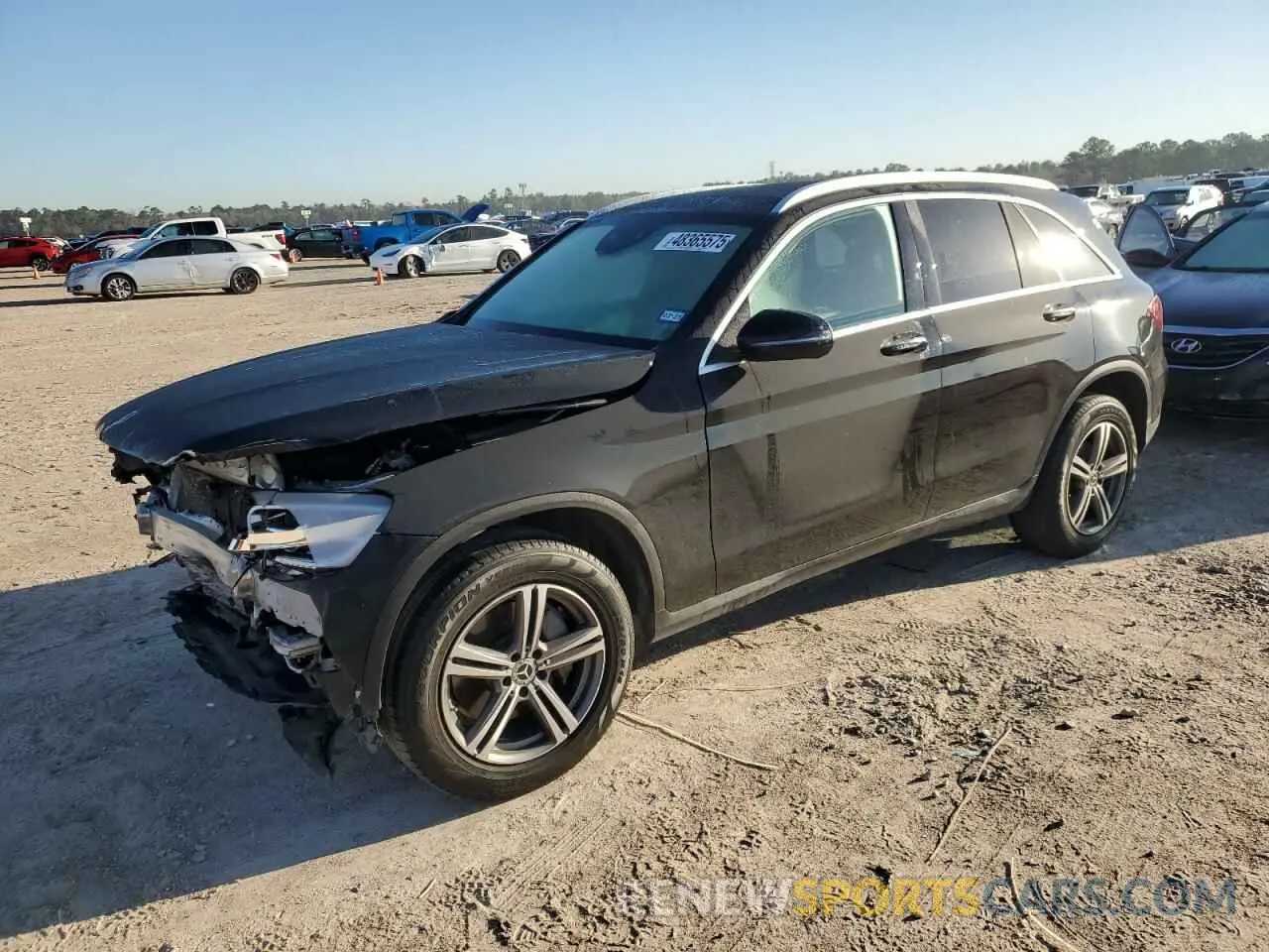 1 Photograph of a damaged car W1N0G8DB9LF773162 MERCEDES-BENZ GLC-CLASS 2020