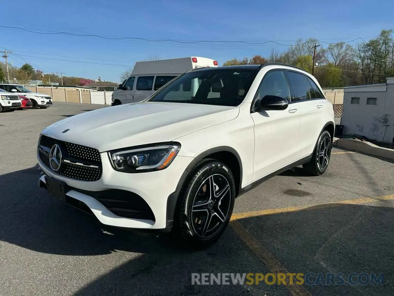 1 Photograph of a damaged car W1N0G8EB1LF810137 MERCEDES-BENZ GLC-CLASS 2020