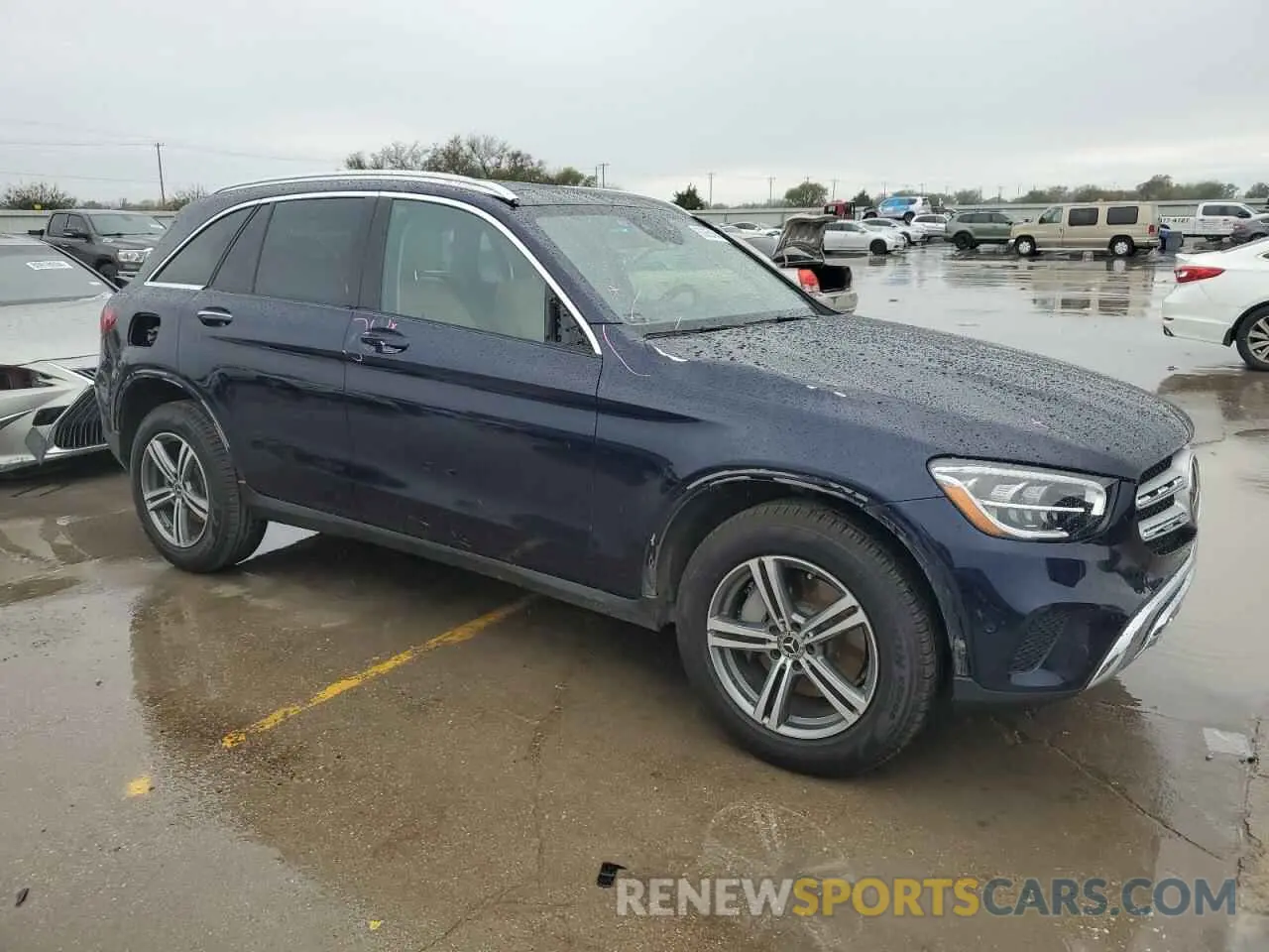 4 Фотография поврежденного автомобиля W1N0G8EB2LF773244 MERCEDES-BENZ GLC-CLASS 2020