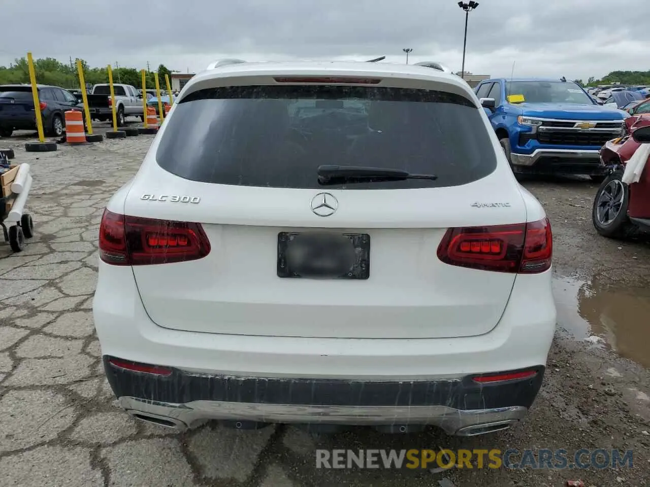 6 Photograph of a damaged car W1N0G8EB2LF865387 MERCEDES-BENZ GLC-CLASS 2020