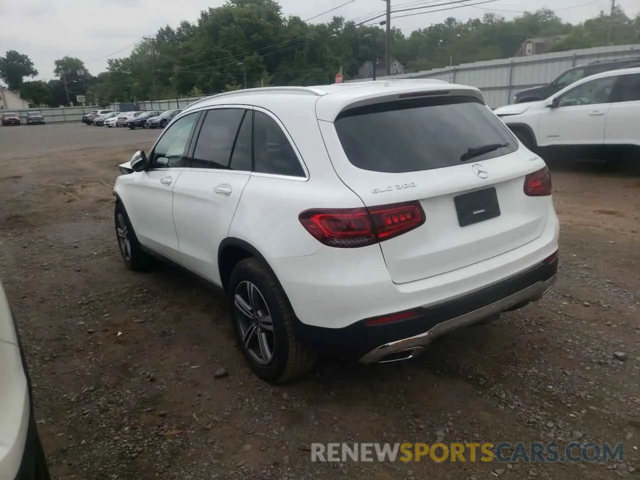 3 Photograph of a damaged car W1N0G8EB6LF836460 MERCEDES-BENZ GLC-CLASS 2020
