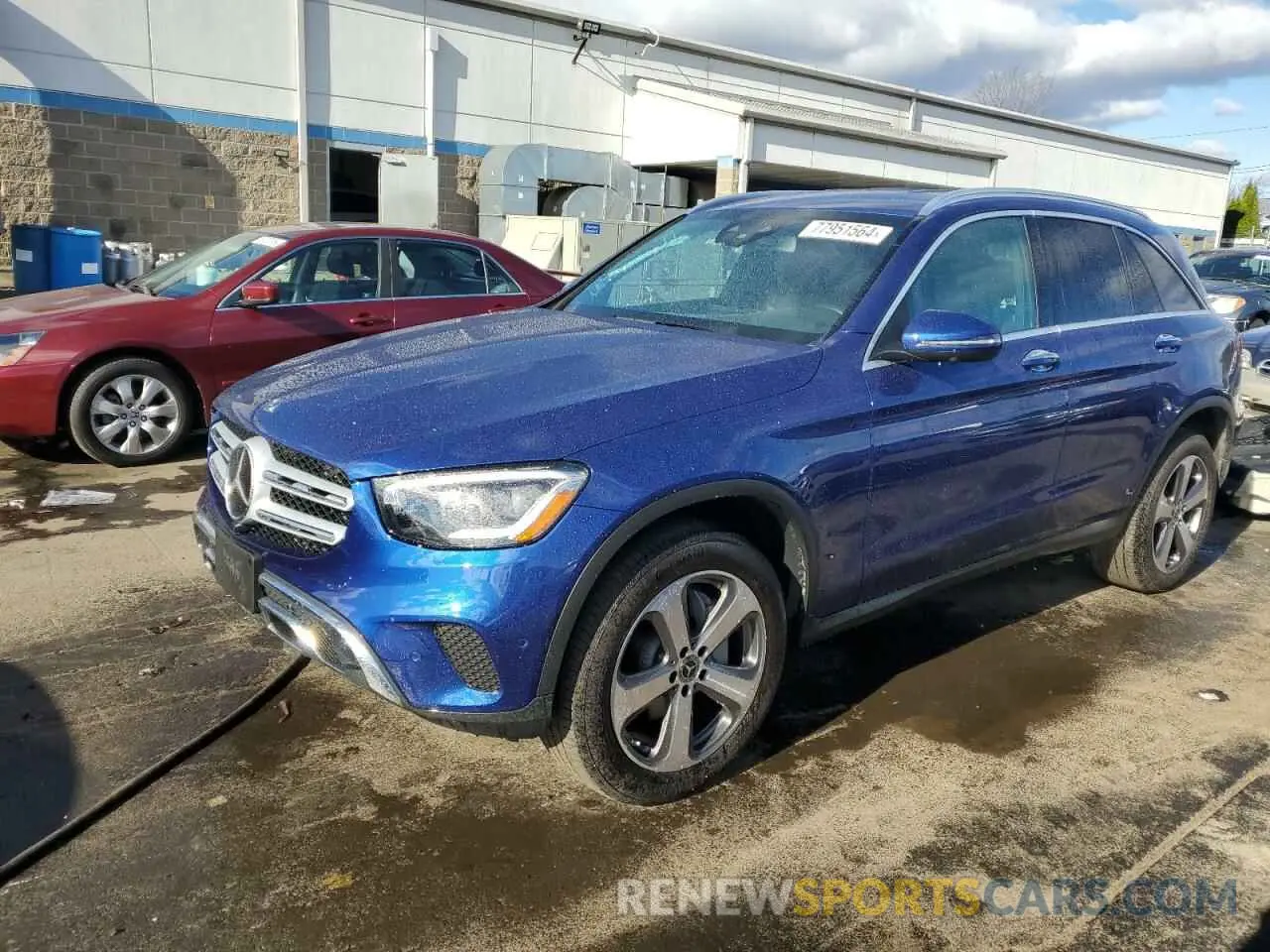 1 Photograph of a damaged car W1N0G8EB7LF758190 MERCEDES-BENZ GLC-CLASS 2020