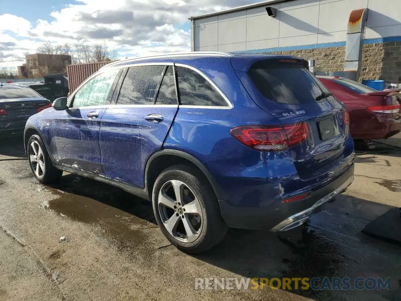 2 Photograph of a damaged car W1N0G8EB7LF758190 MERCEDES-BENZ GLC-CLASS 2020