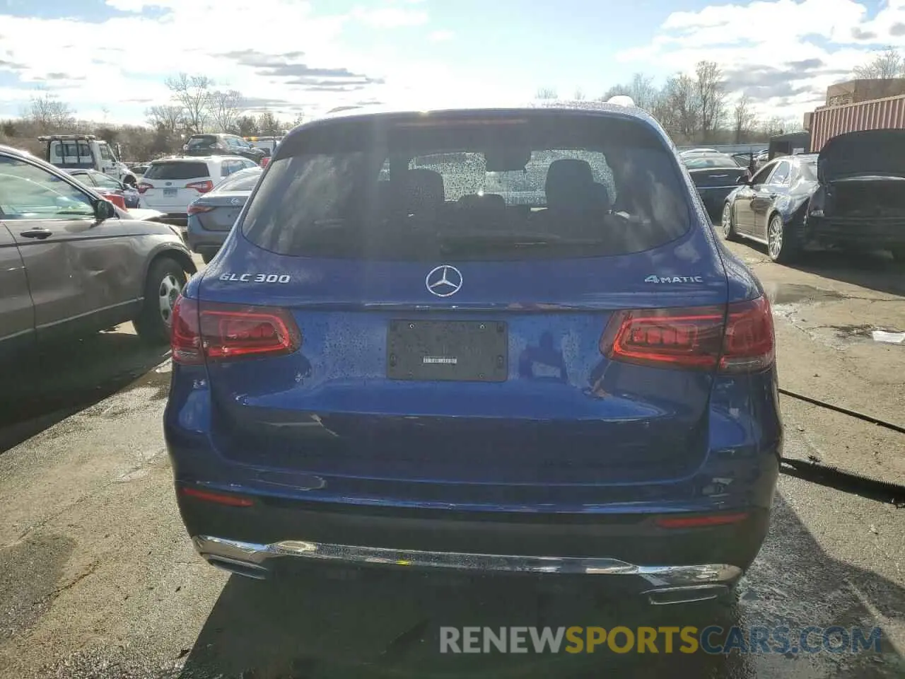 6 Photograph of a damaged car W1N0G8EB7LF758190 MERCEDES-BENZ GLC-CLASS 2020