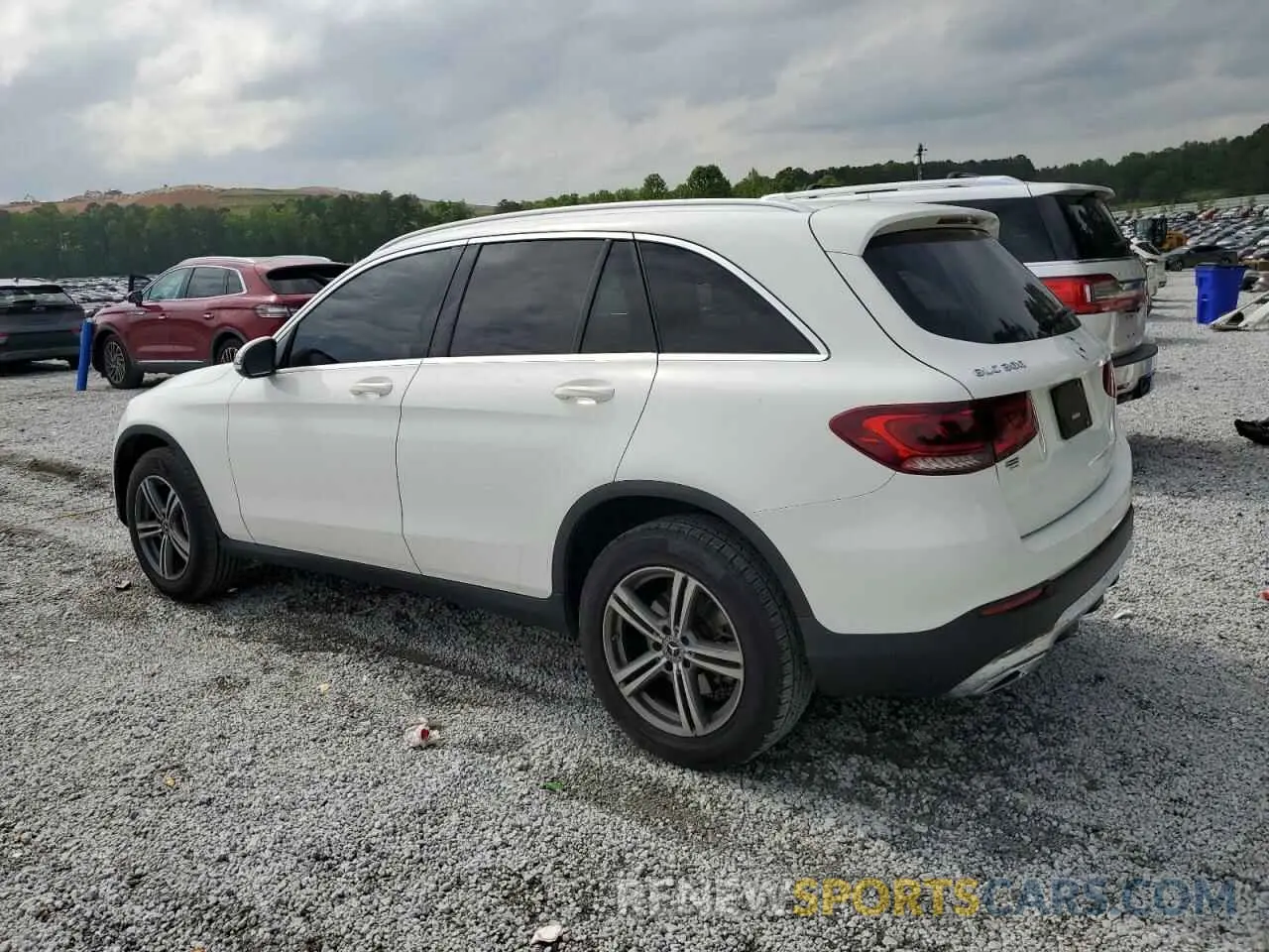 2 Фотография поврежденного автомобиля W1N0G8EB7LF773546 MERCEDES-BENZ GLC-CLASS 2020
