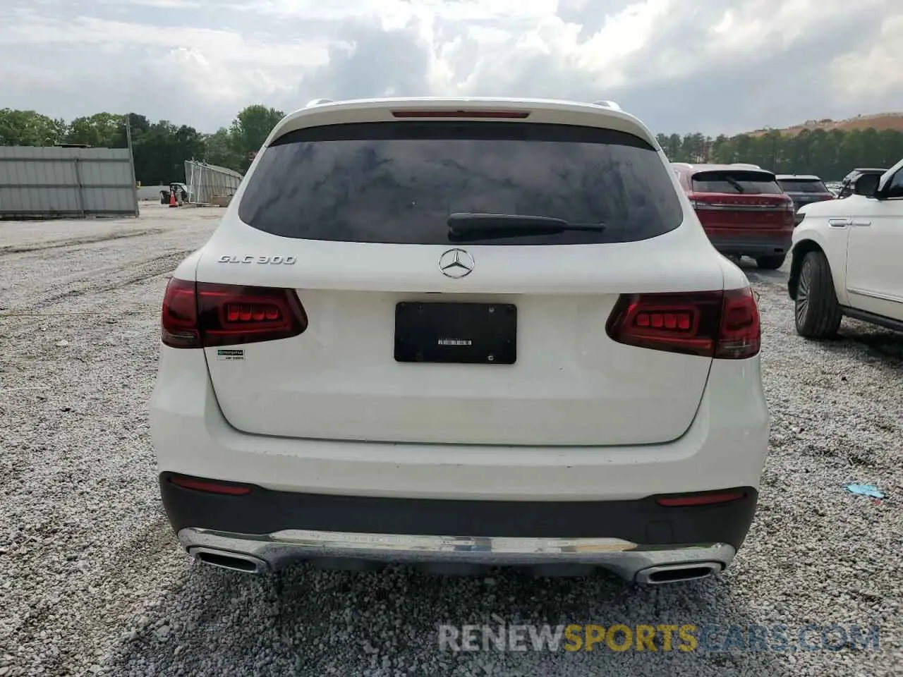 6 Фотография поврежденного автомобиля W1N0G8EB7LF773546 MERCEDES-BENZ GLC-CLASS 2020